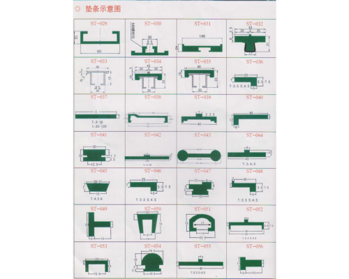 護欄墊條圖